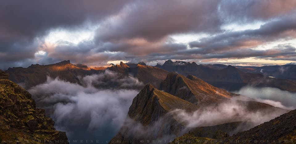 Husfjellet Panorama - Norway – photo by Benjamin Weise